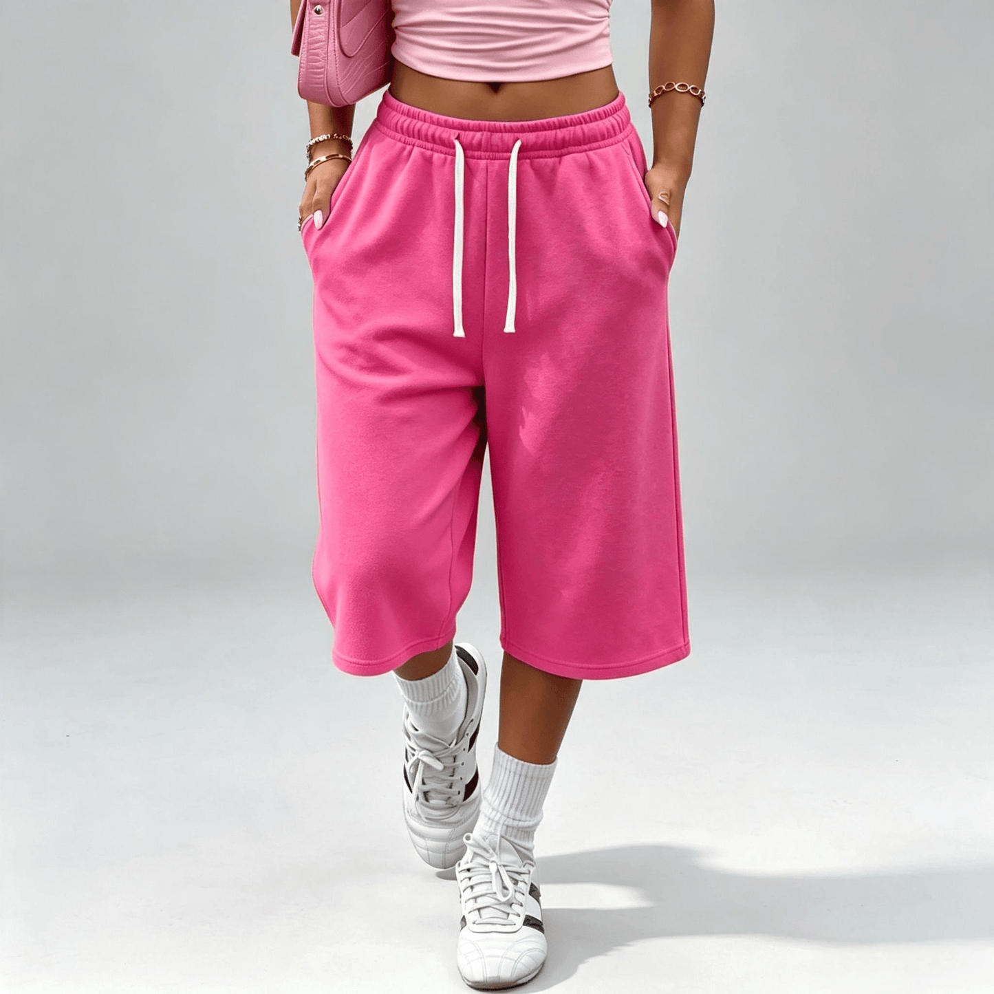 【LAST DAY SALE】Women’s wide-leg loose pants with pockets
