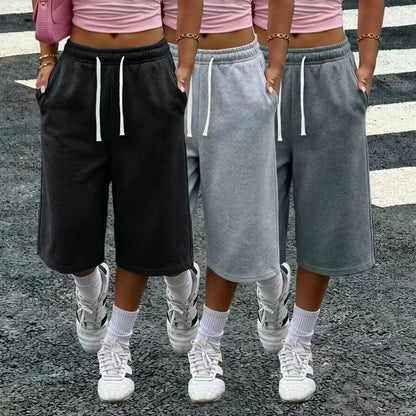 【LAST DAY SALE】Women’s wide-leg loose pants with pockets